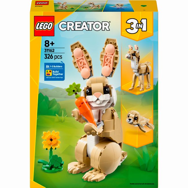 Конструктор LEGO Creator Чарівне кроленя (31162)