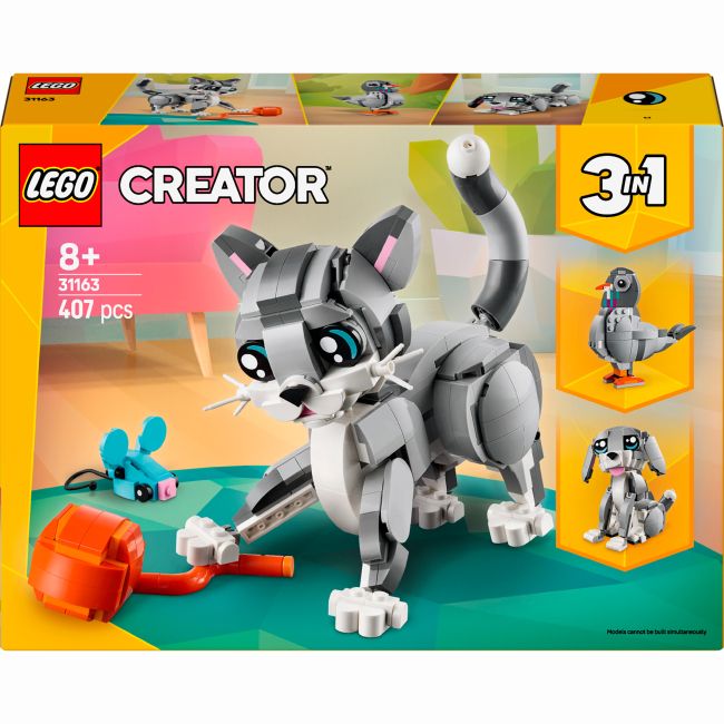 Конструктор LEGO Creator Грайливий кіт (31163)
