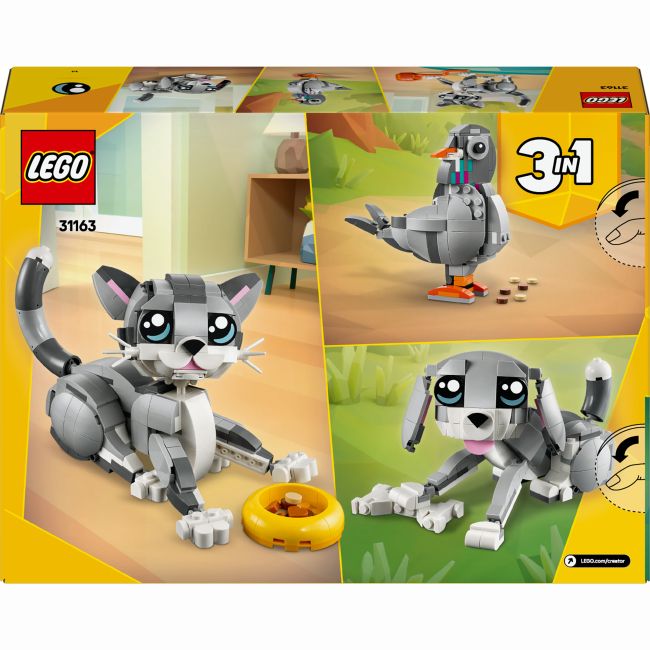 Конструктор LEGO Creator Грайливий кіт (31163)
