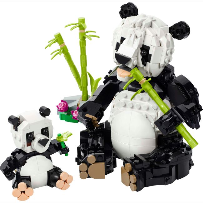 Конструктор LEGO Creator Дикі тварини: пандові (31165)