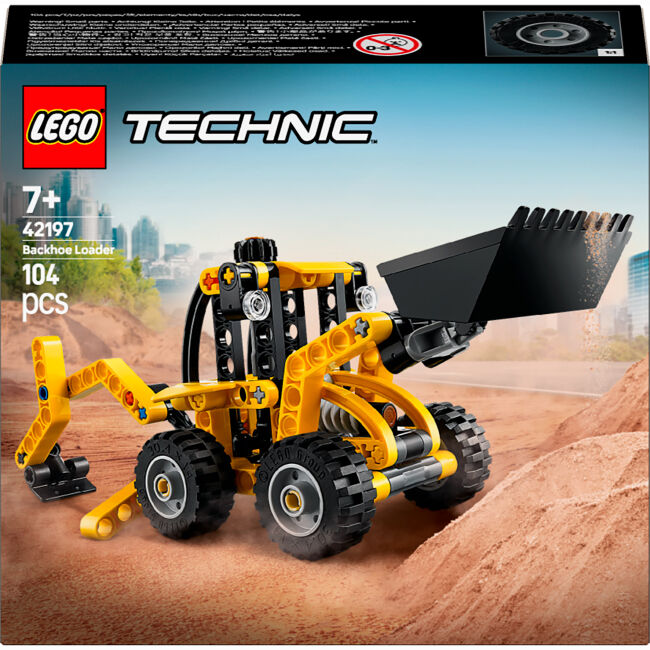 Конструктор LEGO Technic Екскаватор-навантажувач (42197)