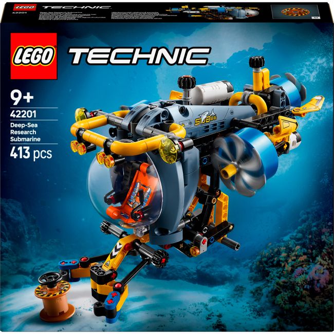 Конструктор LEGO Technic Глибоководний дослідницький підводний човен (42201)