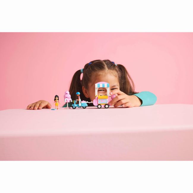 Конструктор LEGO Friends Ятка із солодкою ватою та скутер (42643)