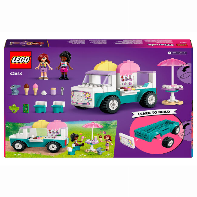 Конструктор LEGO Friends Хартлейк-Сіті. Фургон із морозивом (42644)