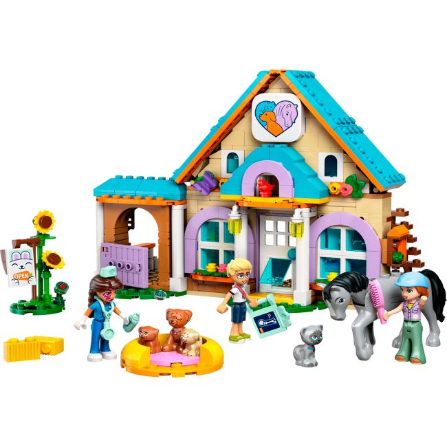 Конструктор LEGO Friends Ветеринарна клініка для коней і домашніх улюбленців (42651)