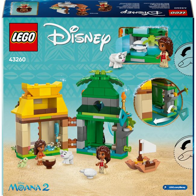 Конструктор LEGO Disney Princess Острівні розваги Ваяни (43260)