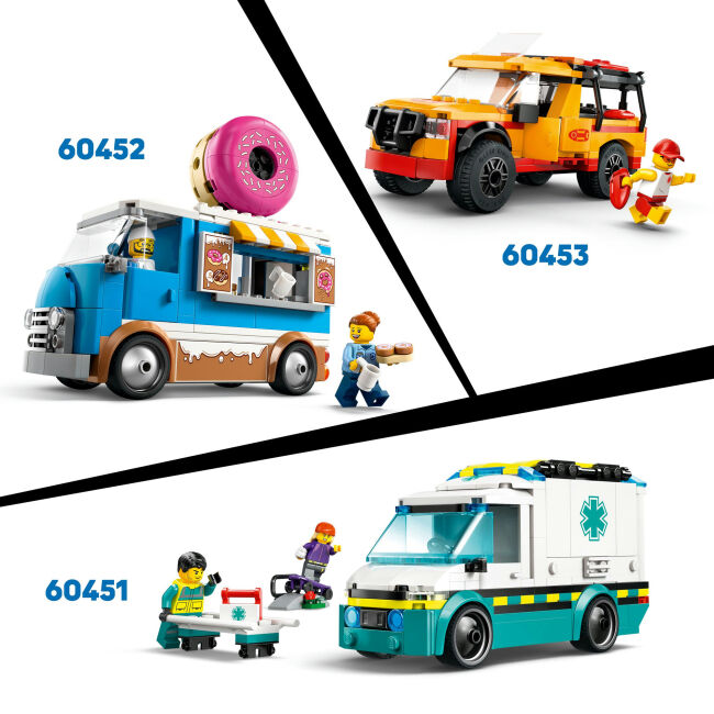 Конструктор LEGO City Пригодницький будинок на колесах для відпустки (60454)