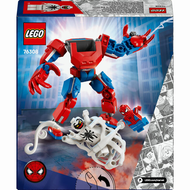 Конструктор​ LEGO Marvel Робот Людини Павука проти Анти-Венома (76308)