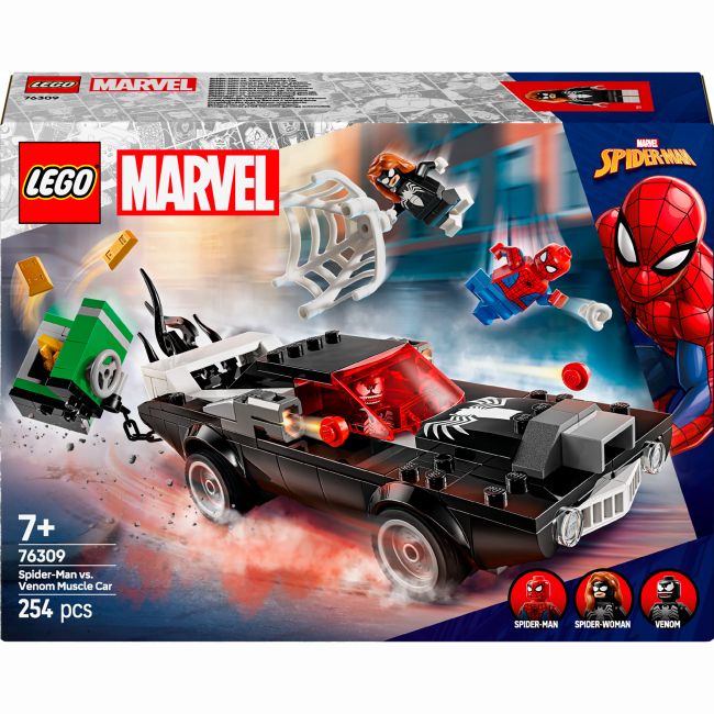 Конструктор LEGO Marvel Людина-павук проти маслкара Венома (76309)