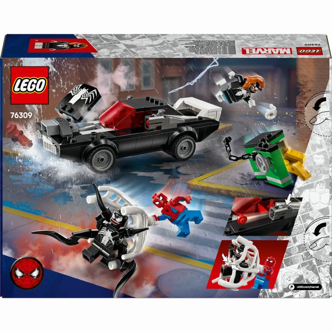 Конструктор LEGO Marvel Людина-павук проти маслкара Венома (76309)