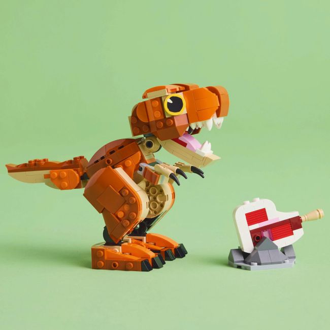 Конструктор LEGO Jurassic World Little Eatie: тиранозавр (76967)