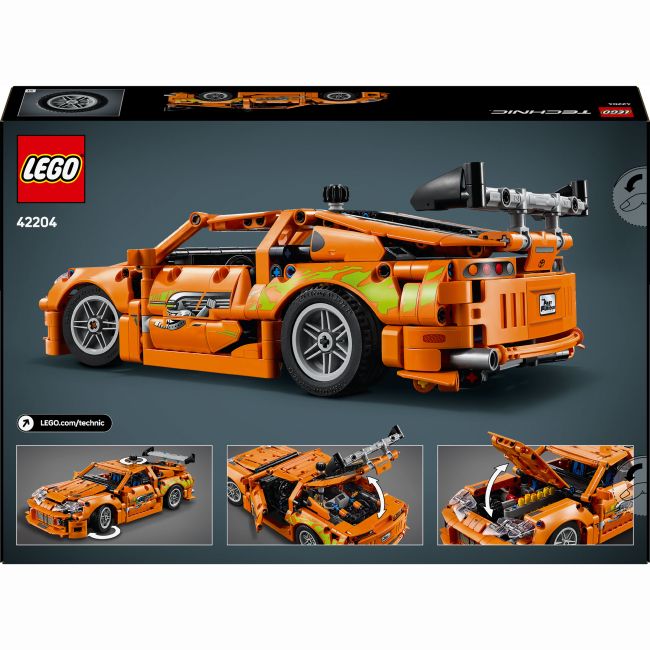 Конструктор LEGO Technic Fast and Furious Toyota Supra MK4 (42204)