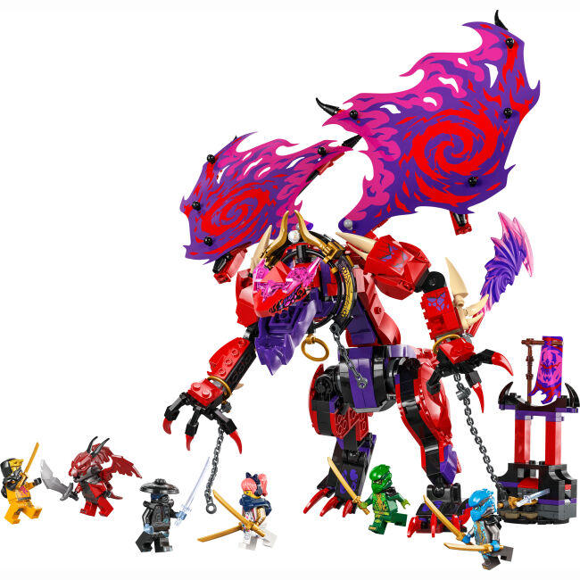 Конструктор LEGO NINJAGO Громовержець Дракон Хаосу (71832)