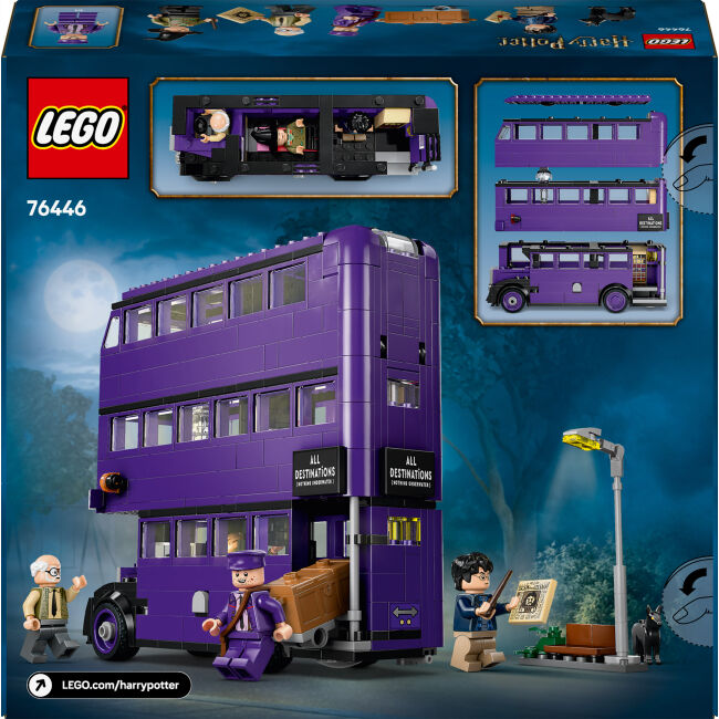 Конструктор LEGO Harry Potter Пригоди на Лицарському автобусі (76446)