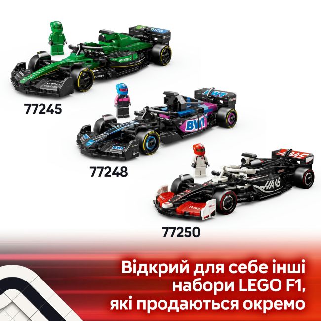 Конструктор LEGO Speed Champions Автомобіль для перегонів F1 Ferrari SF-24 (77242)