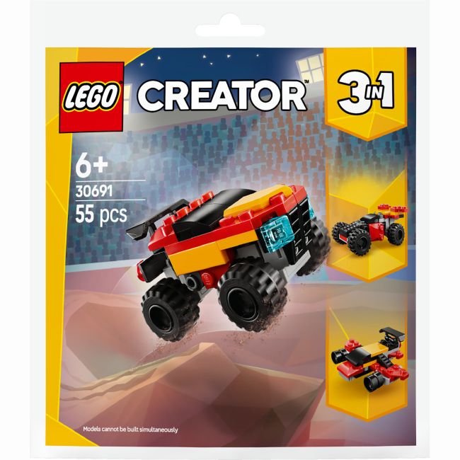 Конструктор LEGO Creator Вантажівочка-монстр з відкидним дахом (30691)