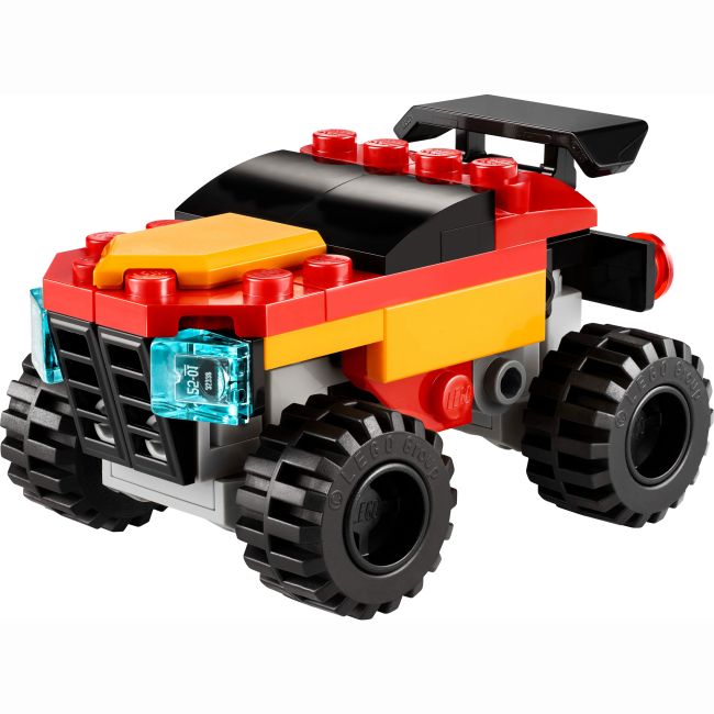 Конструктор LEGO Creator Вантажівочка-монстр з відкидним дахом (30691)