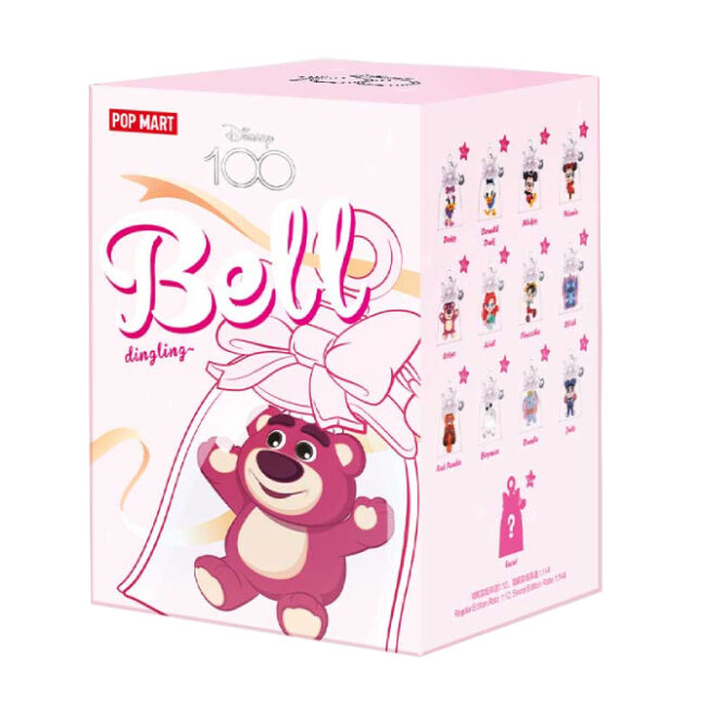 Колекційна фігурка-сюрприз Pop Mart Disney 100th anniversary Bell (D100-01)