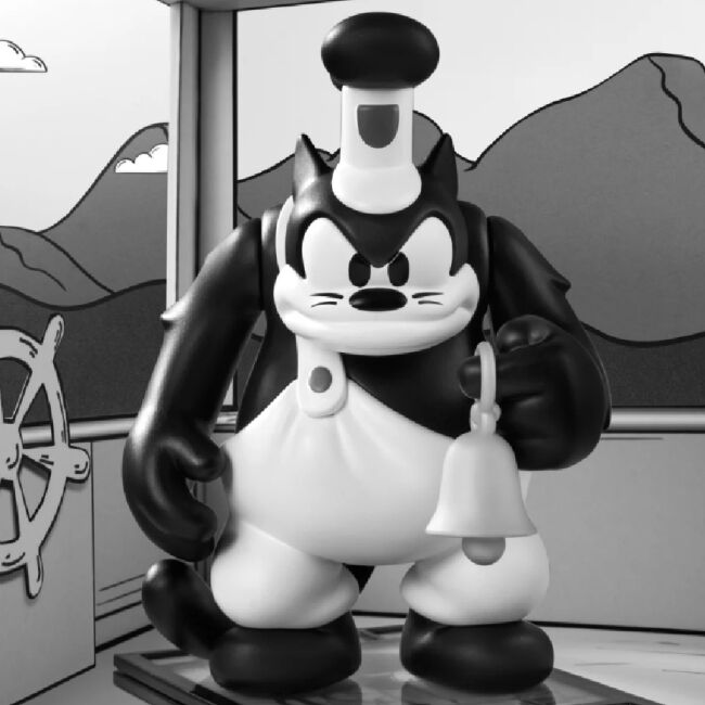 Колекційна фігурка-сюрприз Pop Mart Disney Steamboat Willie (DSW-01)