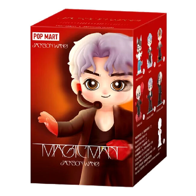 Іграшка-сюрприз POP Mart з колекційною фігуркою Jackson Wang серія Magic Man (JW-01)