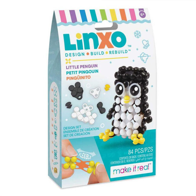 Make it Real.Linxo: Набір для створення брелоків-трансформерів 'Звірята'  в асортименті