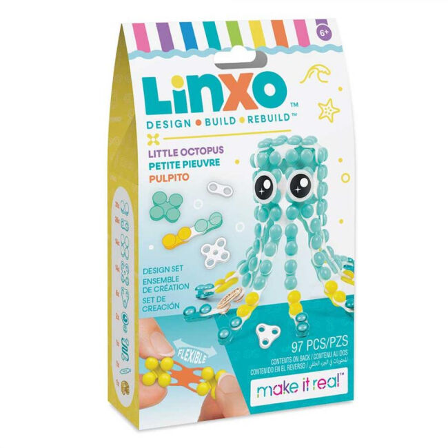 Make it Real.Linxo: Набір для створення брелоків-трансформерів 'Звірята'  в асортименті