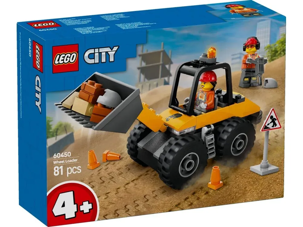 Конструктор LEGO City Піт-стоп і піт-екіпаж F1 з болідом Ferrari (60443)