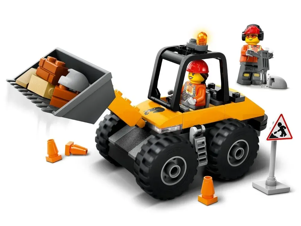 Конструктор LEGO City Піт-стоп і піт-екіпаж F1 з болідом Ferrari (60443)