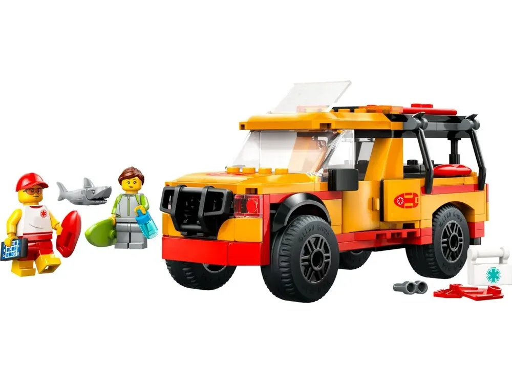 Конструктор LEGO City Пляжна рятувальна вантажівка (60453)