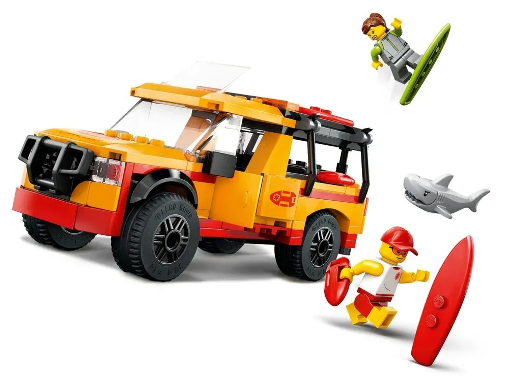 Конструктор LEGO City Пляжна рятувальна вантажівка (60453)