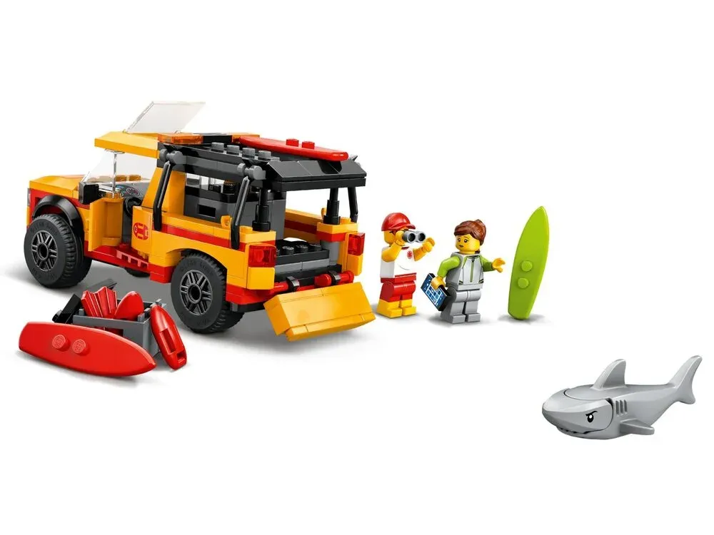 Конструктор LEGO City Пляжна рятувальна вантажівка (60453)
