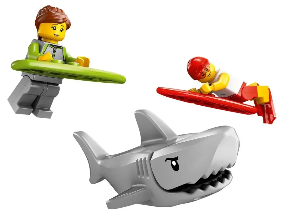 Конструктор LEGO City Пляжна рятувальна вантажівка (60453)