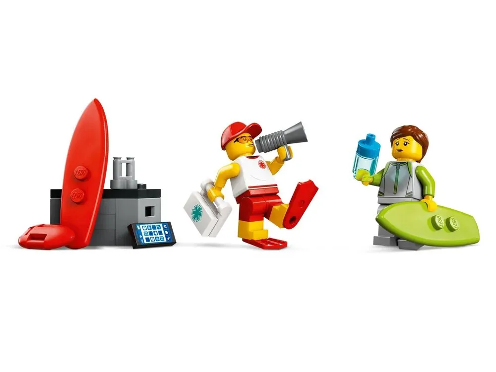 Конструктор LEGO City Пляжна рятувальна вантажівка (60453)