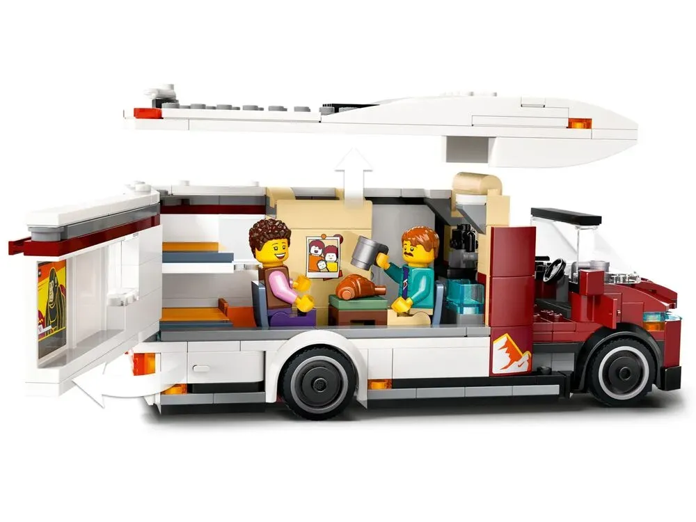 Конструктор LEGO City Пригодницький будинок на колесах для відпустки (60454)