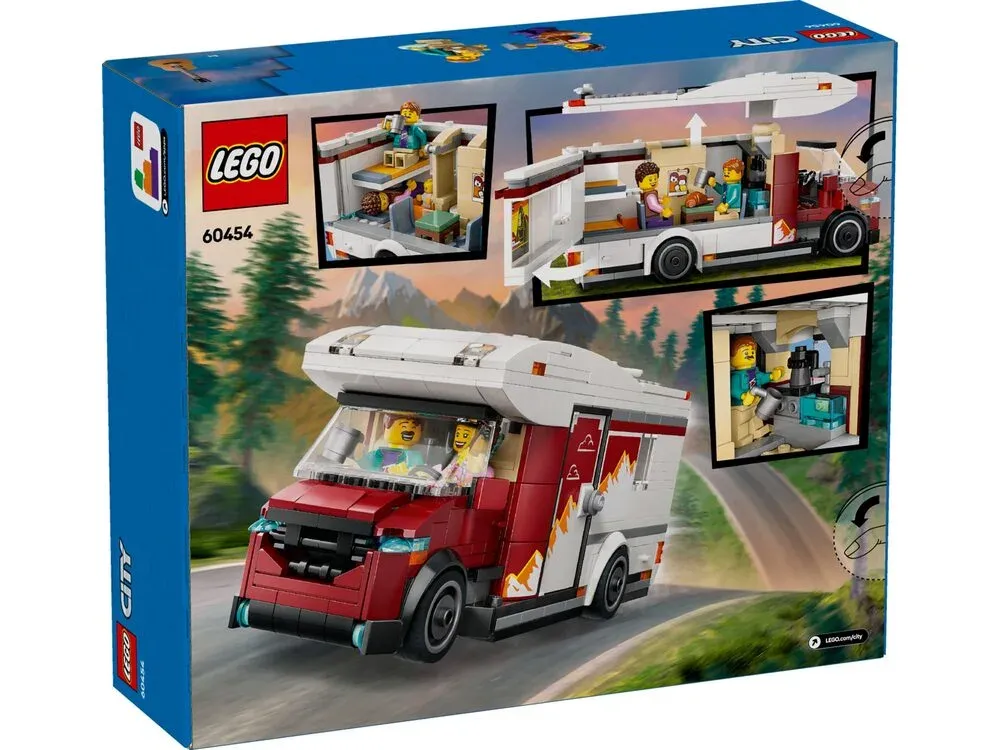 Конструктор LEGO City Пригодницький будинок на колесах для відпустки (60454)