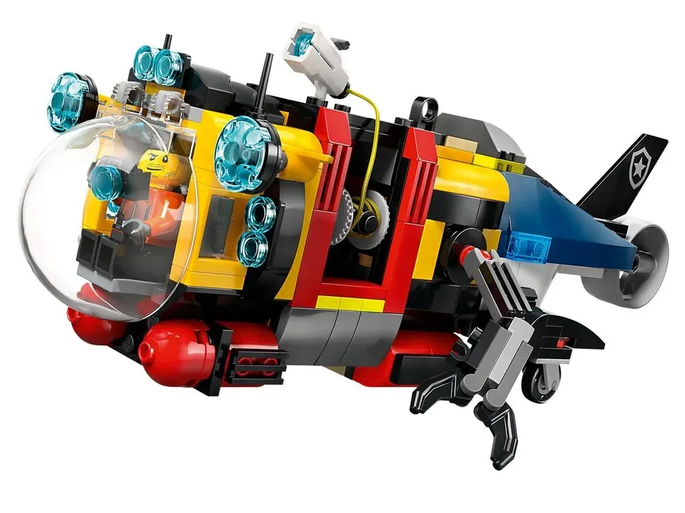 Конструктор LEGO City Ремікс вертольотів, пожежних машин і підводних човнів (60462)