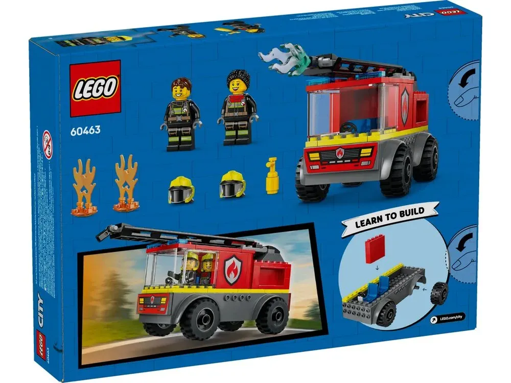 Конструктор LEGO City Пожежна машина з драбиною (60463)