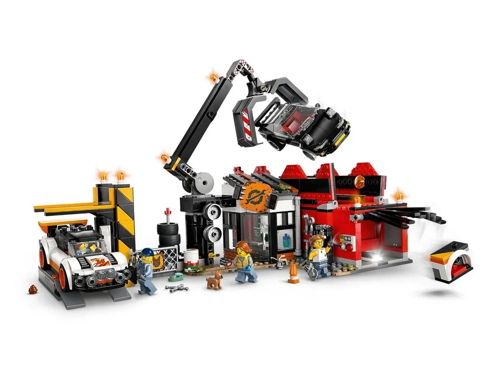 Конструктор LEGO City Звалище з автомобілями (60472)