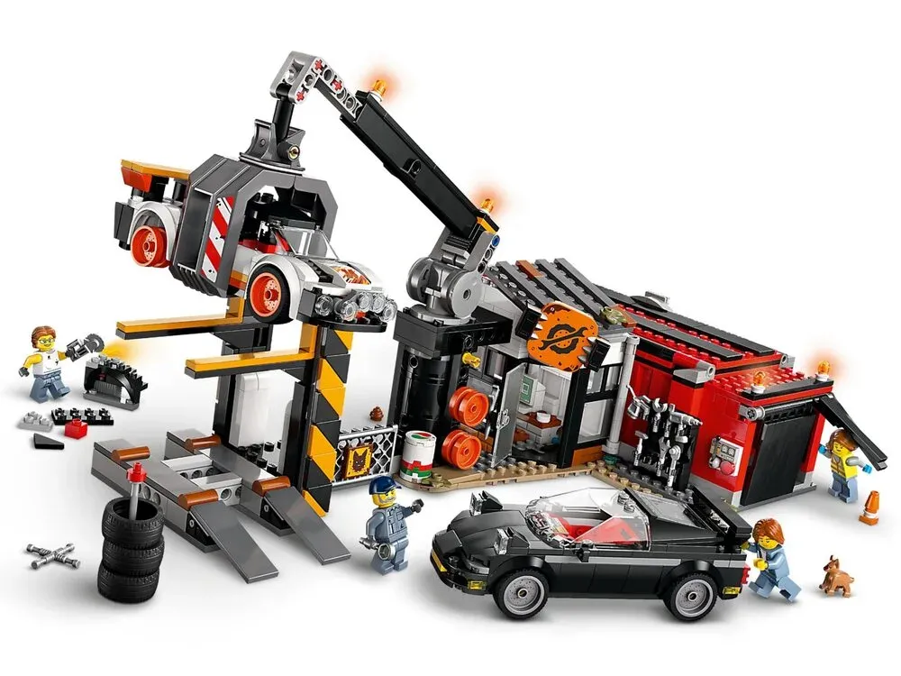Конструктор LEGO City Звалище з автомобілями (60472)