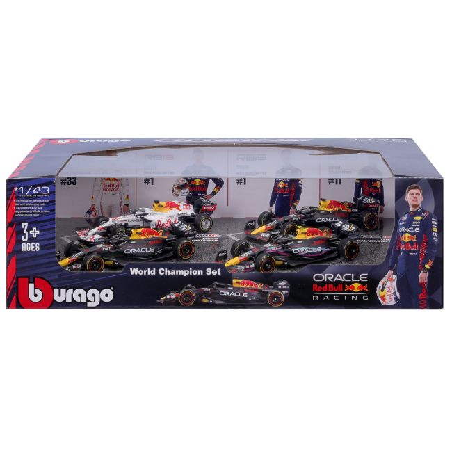 Набір автомоделей Bburago Racing Red Bull (18-38092)