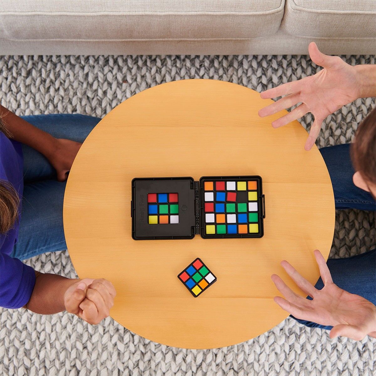Головоломка в дорогу RUBIK'S S2 - КОЛЬОРИНКИ (1-2 гравця)