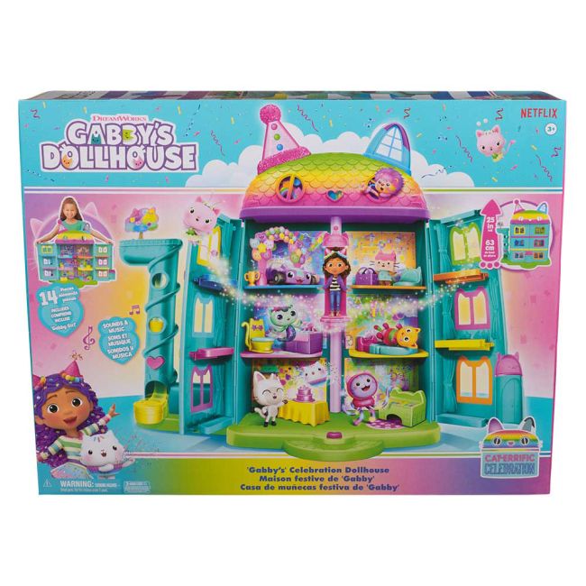 Ігровий набір Gabby's Dollhouse Святковий ляльковий будиночок Габбі (SM36200/6070742)