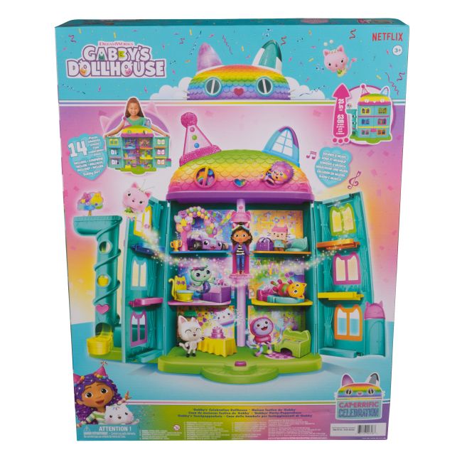 Ігровий набір Gabby's Dollhouse Святковий ляльковий будиночок Габбі (SM36200/6070742)