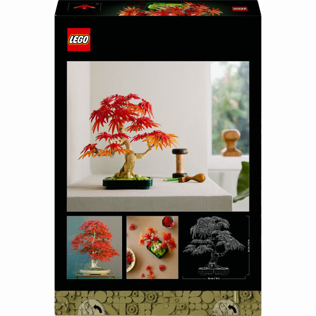 Конструктор LEGO Botanicals Бонсай з японського червоного клена (10348)