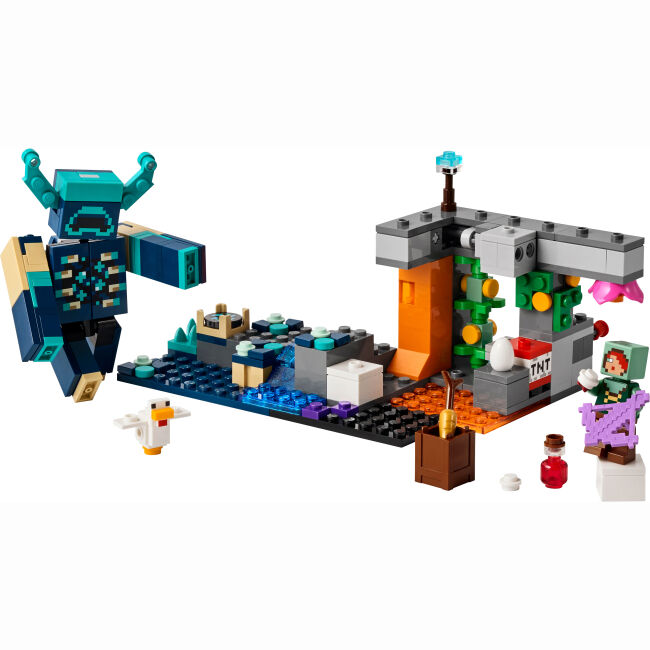 Конструктор LEGO Minecraft Зустріч із Боронителем (21274)