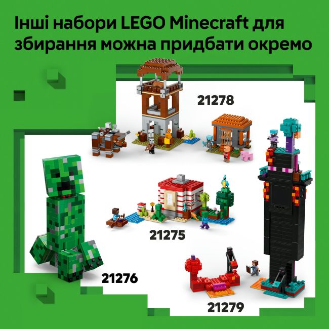 Конструктор LEGO Minecraft Шахта «Кайло» (21277)