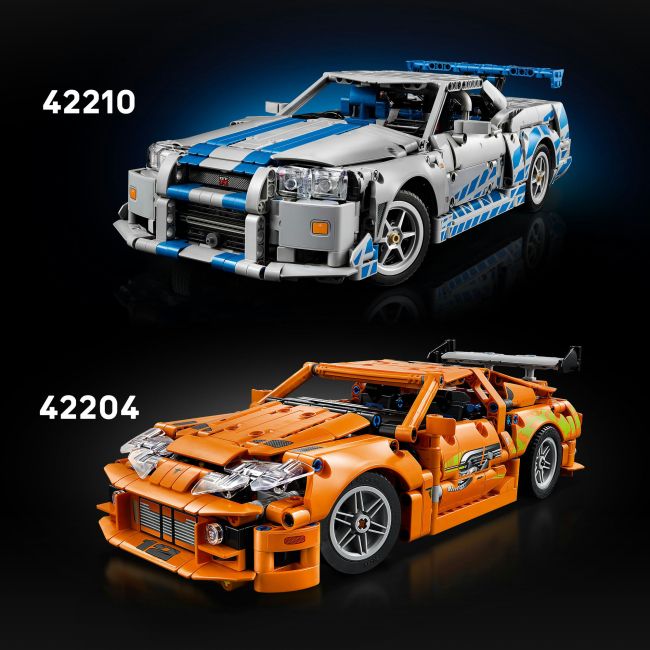 Конструктор LEGO Technic Подвійний форсаж Автомобіль Nissan Skyline GT-R (R34) (42210)