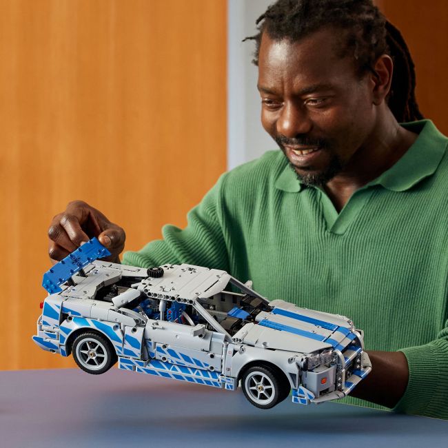 Конструктор LEGO Technic Подвійний форсаж Автомобіль Nissan Skyline GT-R (R34) (42210)