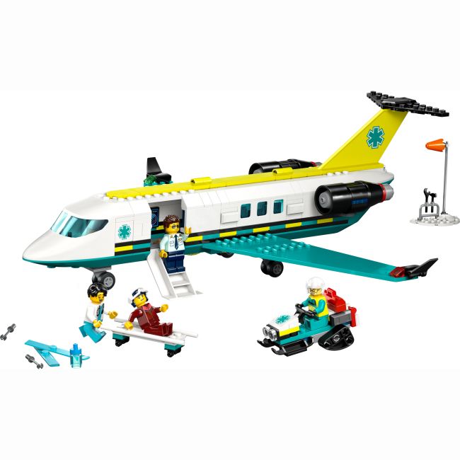 Конструктор LEGO City Літак швидкої медичної допомоги (60465)