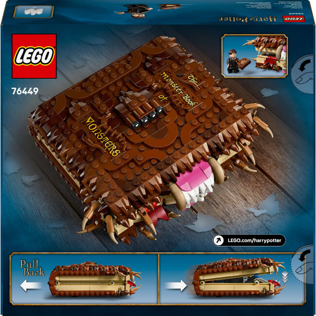 Конструктор LEGO Harry Potter Куслива Жахлива книга жахіть (76449)